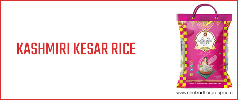 Kashmiri Kesar Low Sugar Rice Manufacturers, Kashmiri Kesar Rice Price Online Supplier – ChakradharGroup