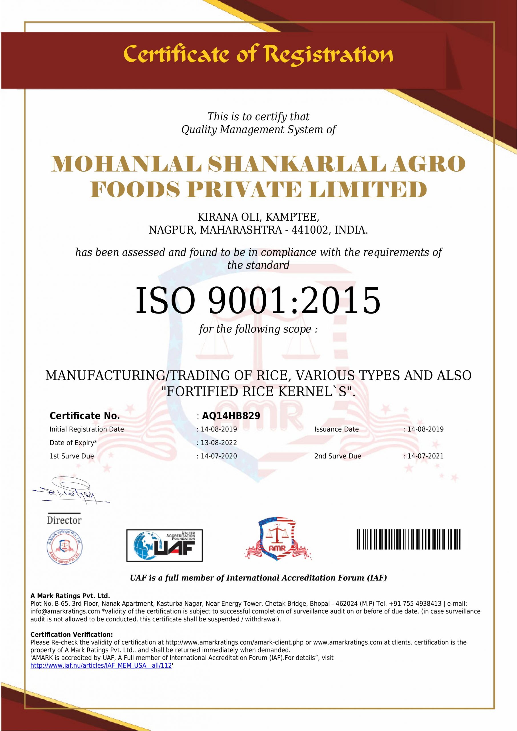 F_MOHANLAL_SHANKARLAL_AGRO_FOODS_PRIVATE_LIMITED_QMS